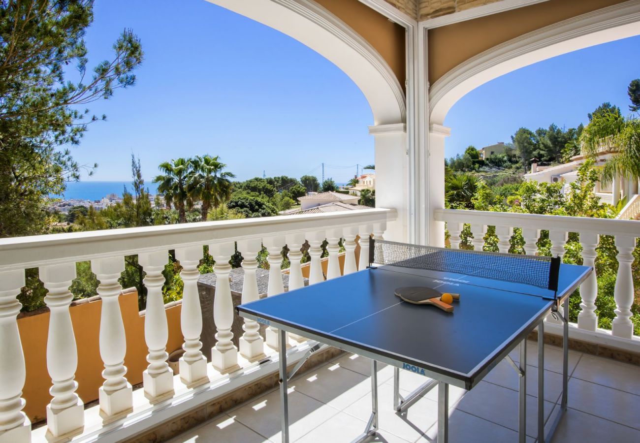 Villa en Calpe - Villa Malie - Villa de lujo con vistas al mar y jacuzzi