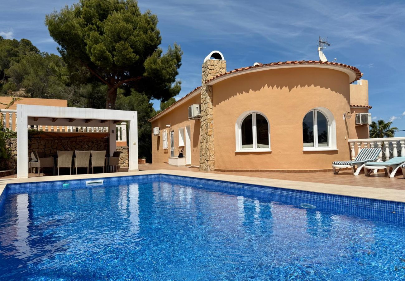 Villa en Calpe - Bellavista - Villa con vistas panoramicas al mar y amplias terrazas