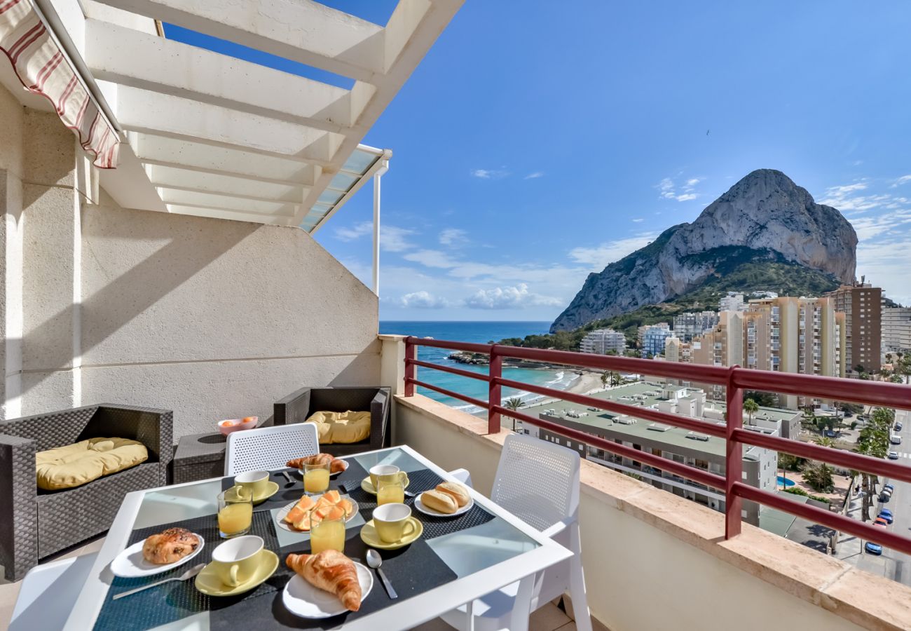 Apartamento en Calpe - Zafiro 312C - Apartamento en primera linea con vistas la mar y acceso directo a la playa