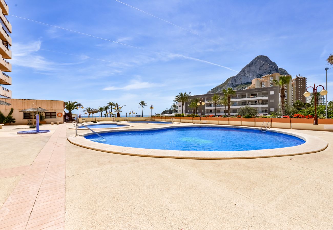 Apartamento en Calpe - Zafiro 312C - Apartamento en primera linea con vistas la mar y acceso directo a la playa