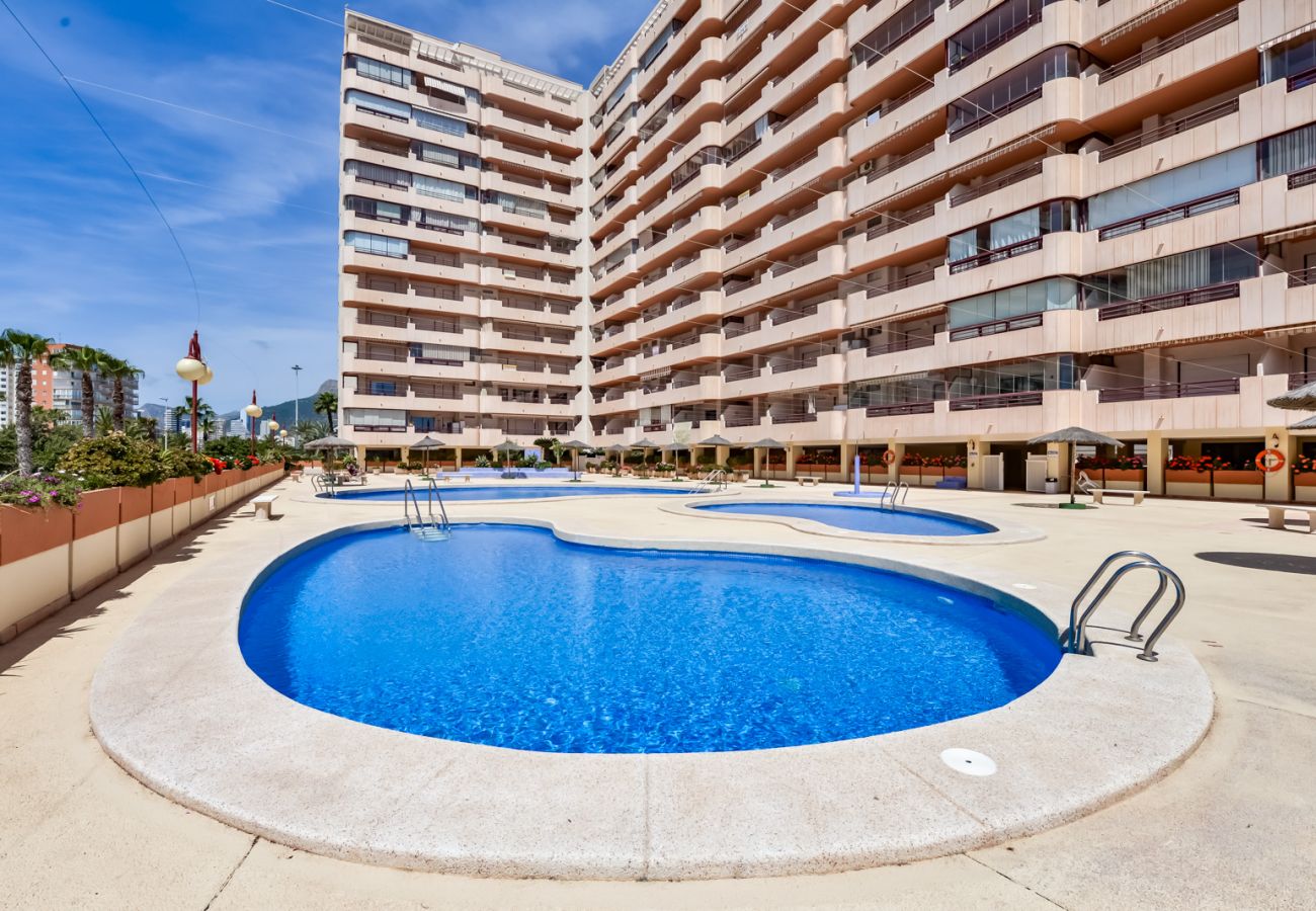 Apartamento en Calpe - Zafiro 312C - Apartamento en primera linea con vistas la mar y acceso directo a la playa