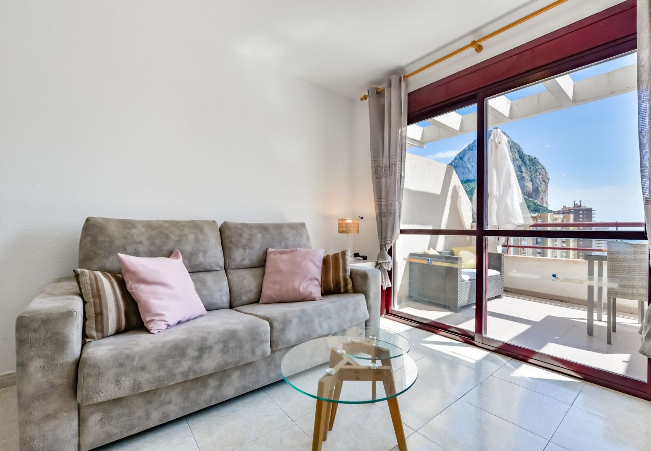 Apartamento en Calpe - Zafiro 212C - Apartamento en primera linea con vistas la mar y acceso directo a la playa