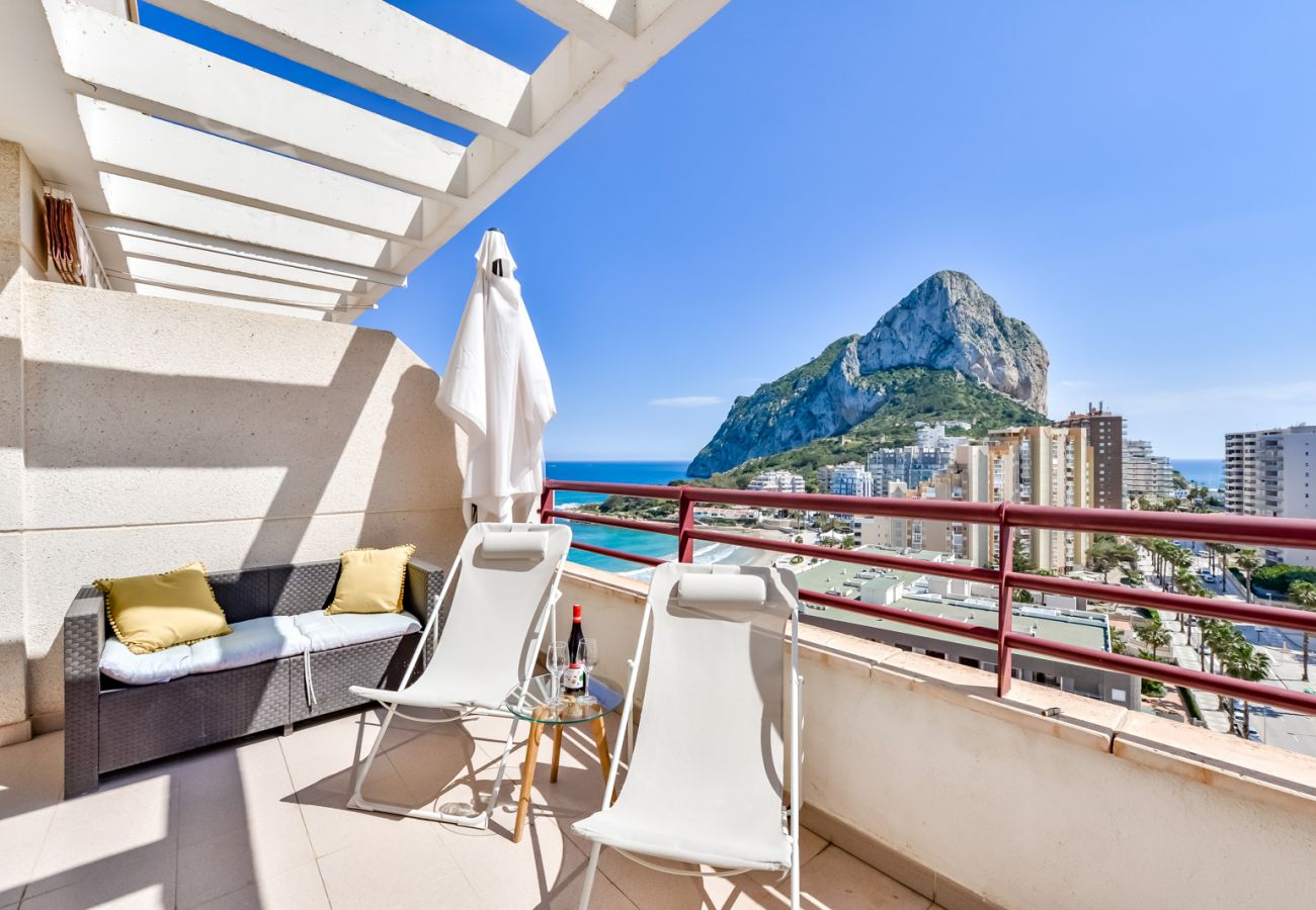 Apartamento en Calpe - Zafiro 212C - Apartamento en primera linea con vistas la mar y acceso directo a la playa