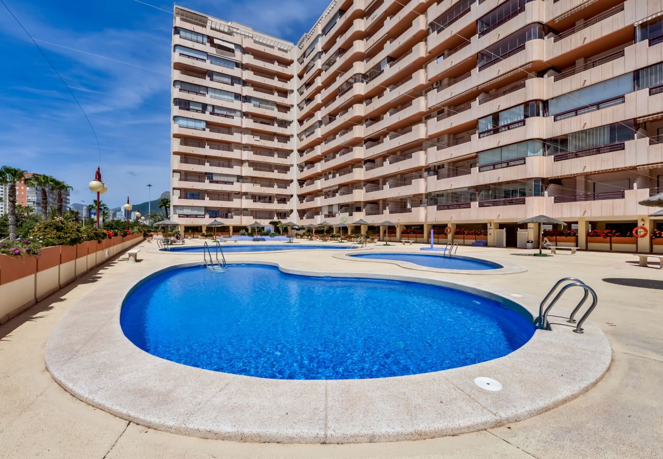 Apartamento en Calpe - Zafiro 212C - Apartamento en primera linea con vistas la mar y acceso directo a la playa