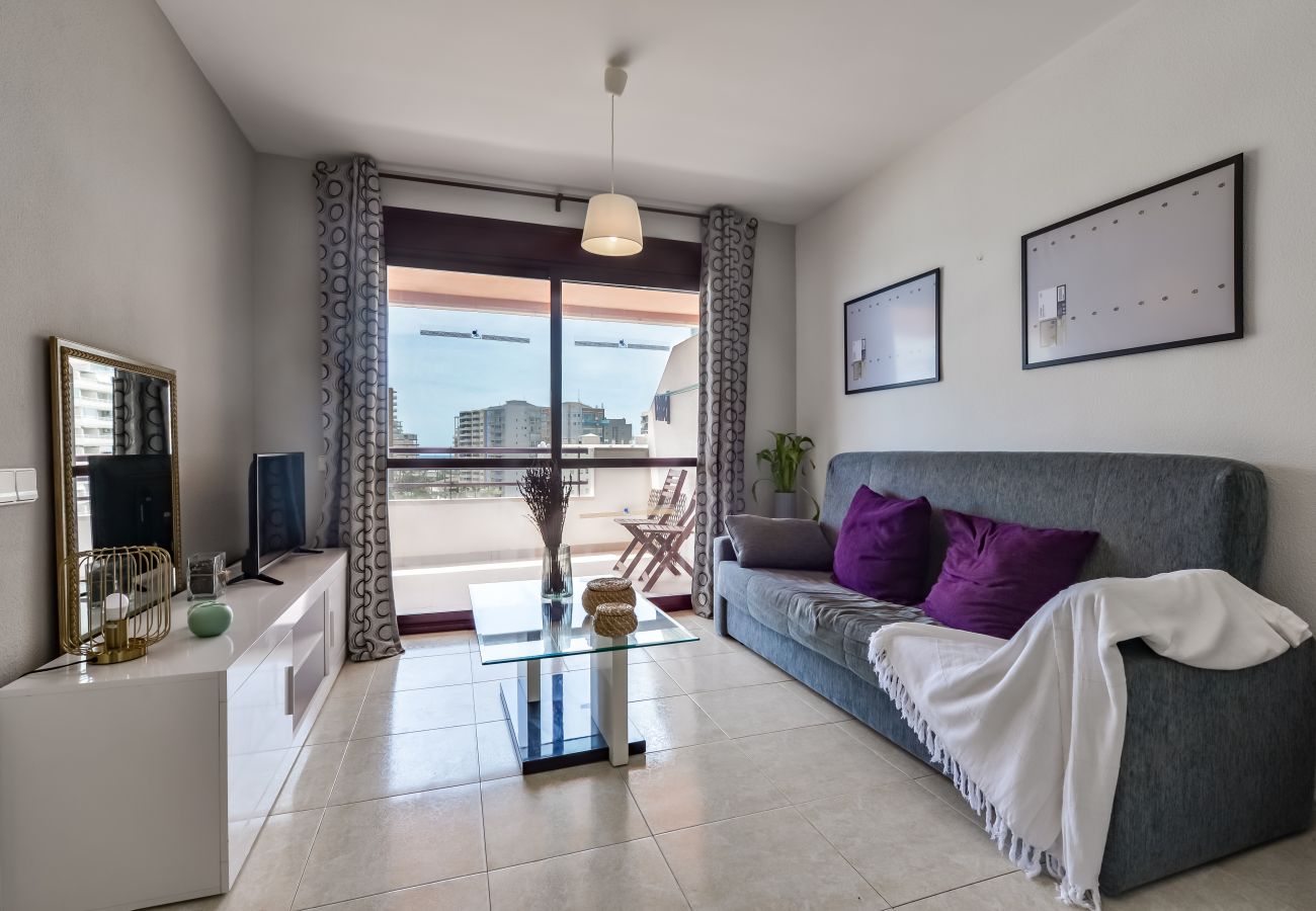 Apartamento en Calpe - Zafiro 18B - Apartamento en primera linea con vistas la mar y acceso directo a la playa