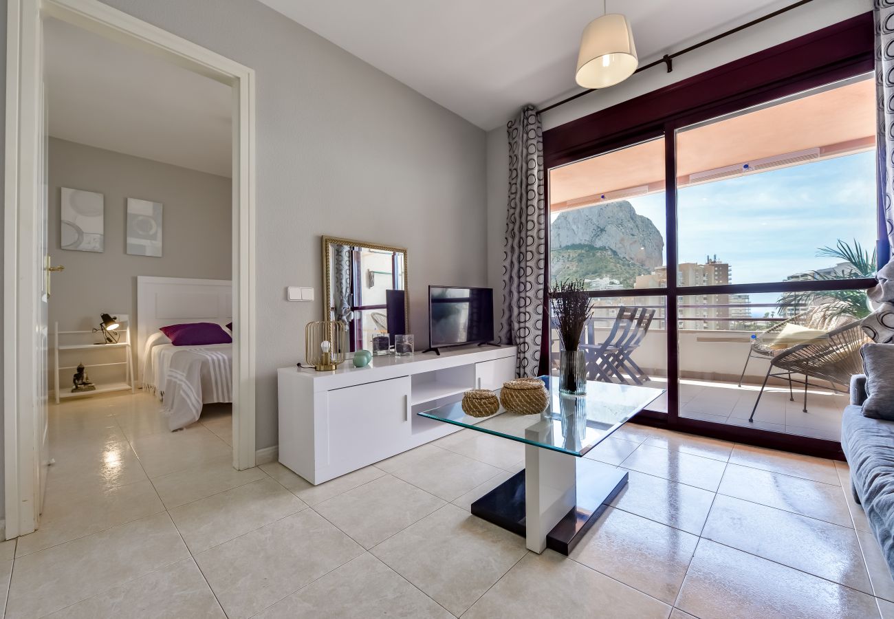 Apartamento en Calpe - Zafiro 18B - Apartamento en primera linea con vistas la mar y acceso directo a la playa