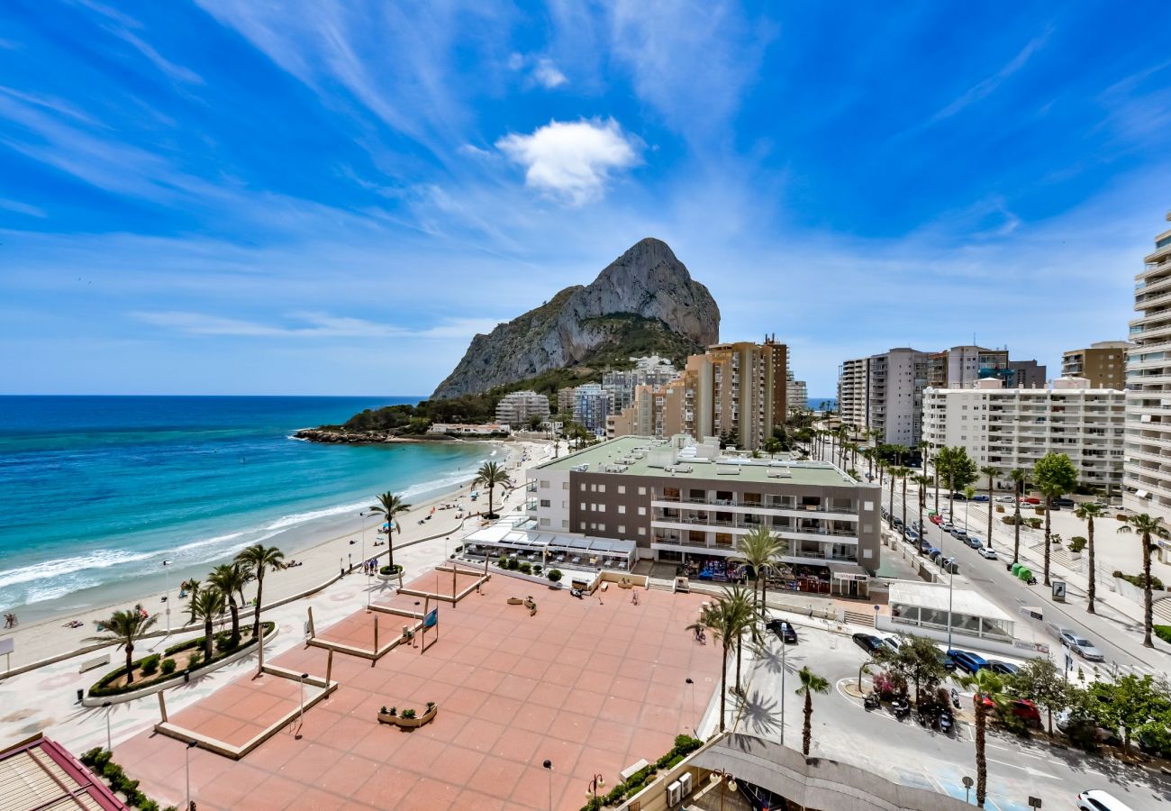 Apartamento en Calpe - Zafiro 18B - Apartamento en primera linea con vistas la mar y acceso directo a la playa