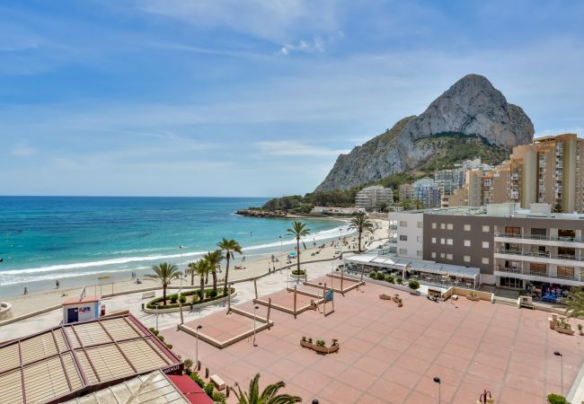 Apartamento en Calpe - ZAFIRO15B - Apartamento en primera linea con vistas la mar y acceso directo a la playa