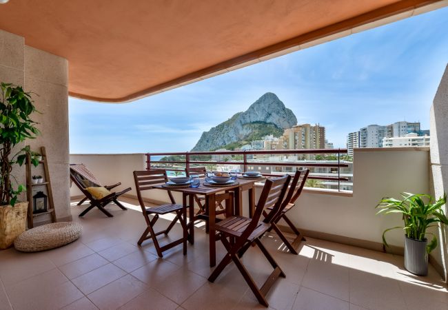 Apartamento en Calpe - ZAFIRO15B - Apartamento en primera linea con vistas la mar y acceso directo a la playa