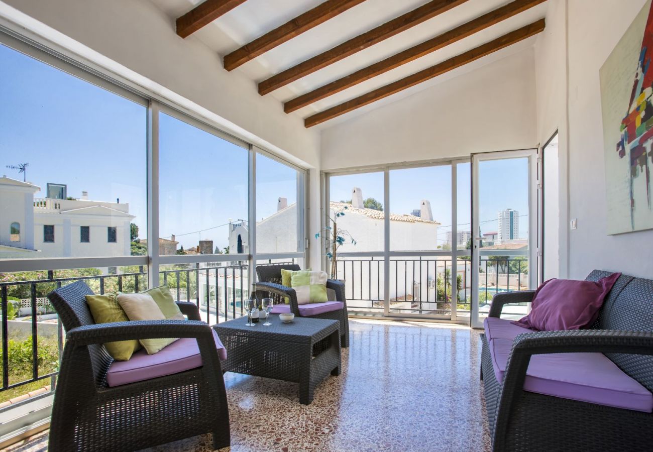 Villa en Calpe - VILLA LEONES - Villa independiente a 700 m de la playa con piscina privada