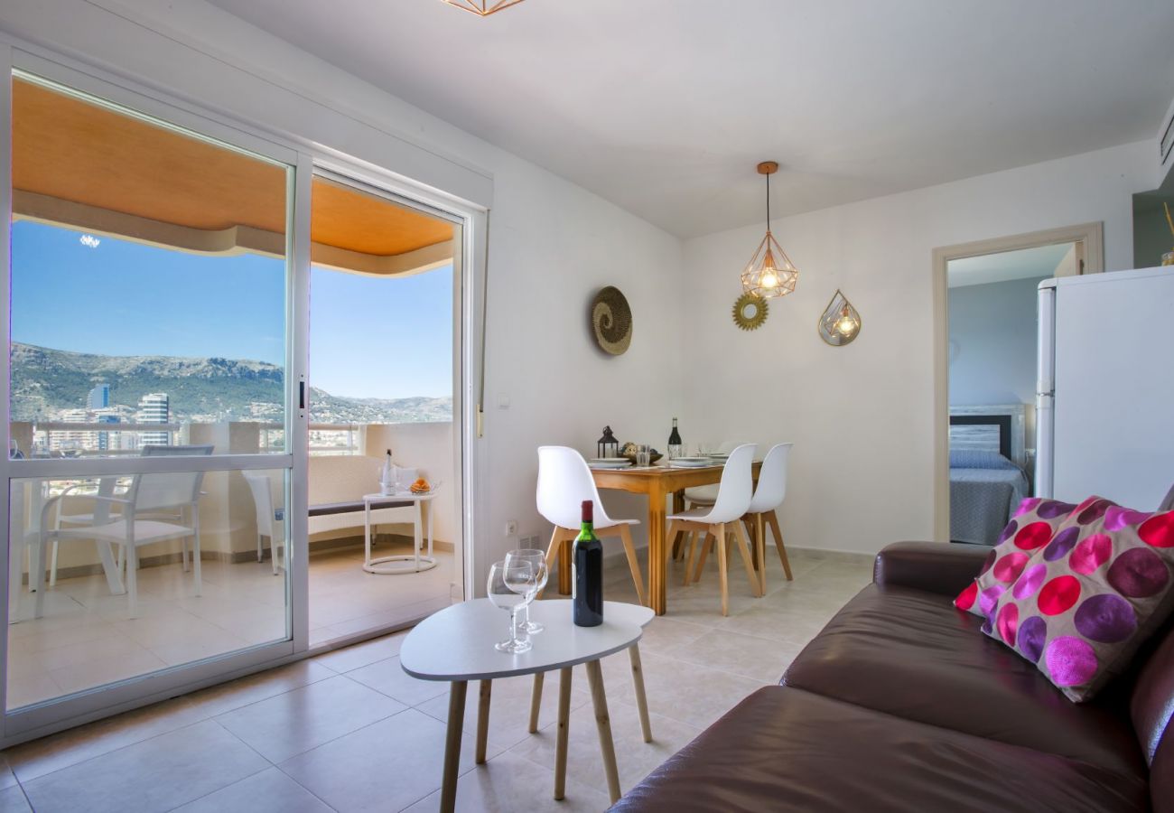 Apartamento en Calpe - RUBINO - Apartamento en primera linea con vistas la mar y acceso directo a la playa