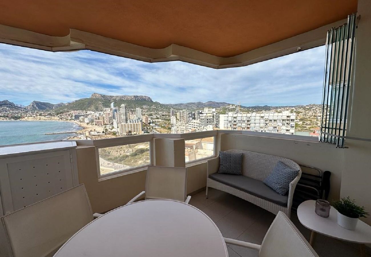 Apartamento en Calpe - RUBINO - Apartamento en primera linea con vistas la mar y acceso directo a la playa