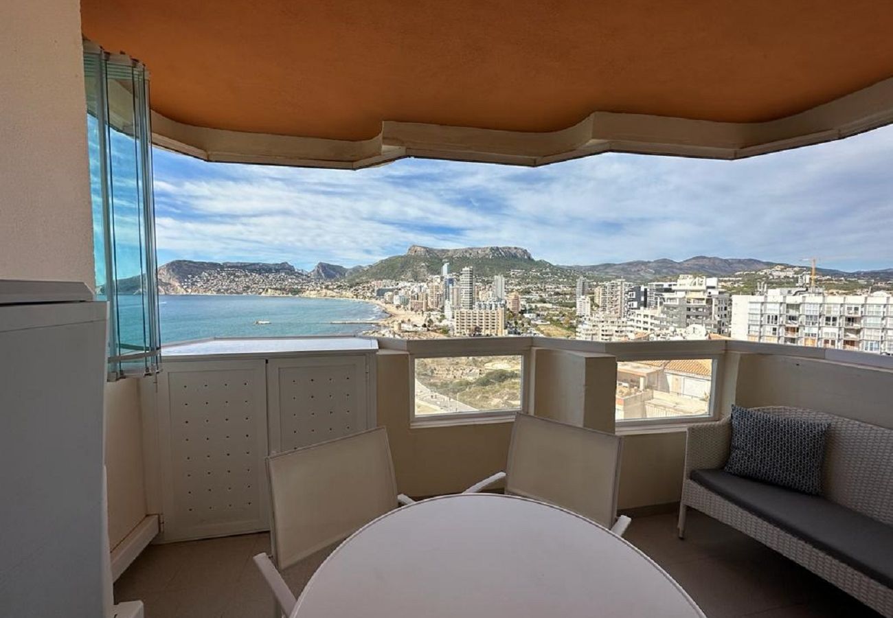 Apartamento en Calpe - RUBINO - Apartamento en primera linea con vistas la mar y acceso directo a la playa