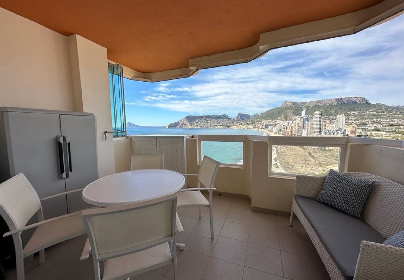 Apartamento en Calpe - RUBINO - Apartamento en primera linea con vistas la mar y acceso directo a la playa