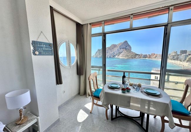 Estudio en Calpe - HORIZONTE 801 - Estudio en primera linea con vistas impresionantes al mar Estudio en Calpe - HORIZONTE 801 - Estudio en primera linea con vistas impresionantes al mar