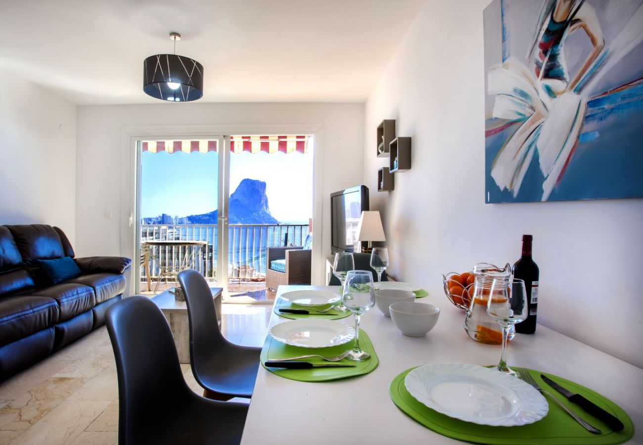 Apartamento en Calpe - FABIOLA - Apartamento de dos dormitorios con impresionantes vistas al mar y cerca del centro