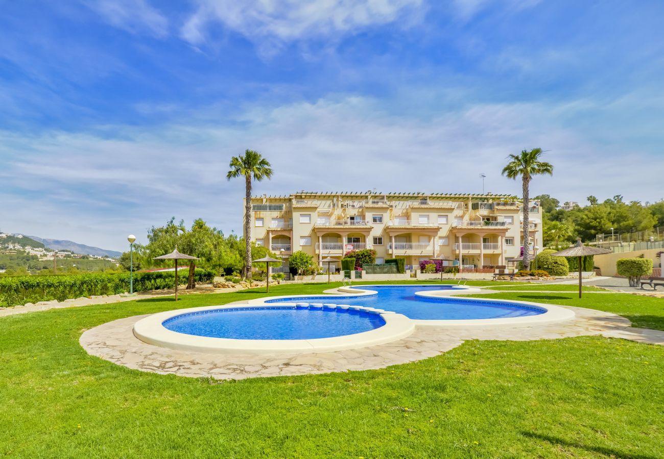 Apartamento en Calpe - CASANOVA - Bonito apartamento de dos dormitorios con piscina y pista de tenis