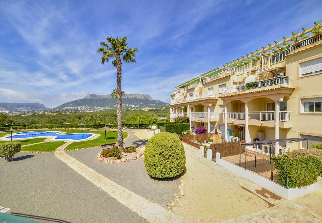 Apartamento en Calpe - CASANOVA - Bonito apartamento de dos dormitorios con piscina y pista de tenis