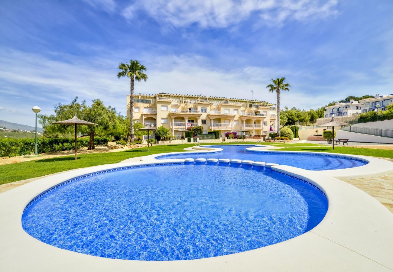 Apartamento en Calpe - CASANOVA - Bonito apartamento de dos dormitorios con piscina y pista de tenis