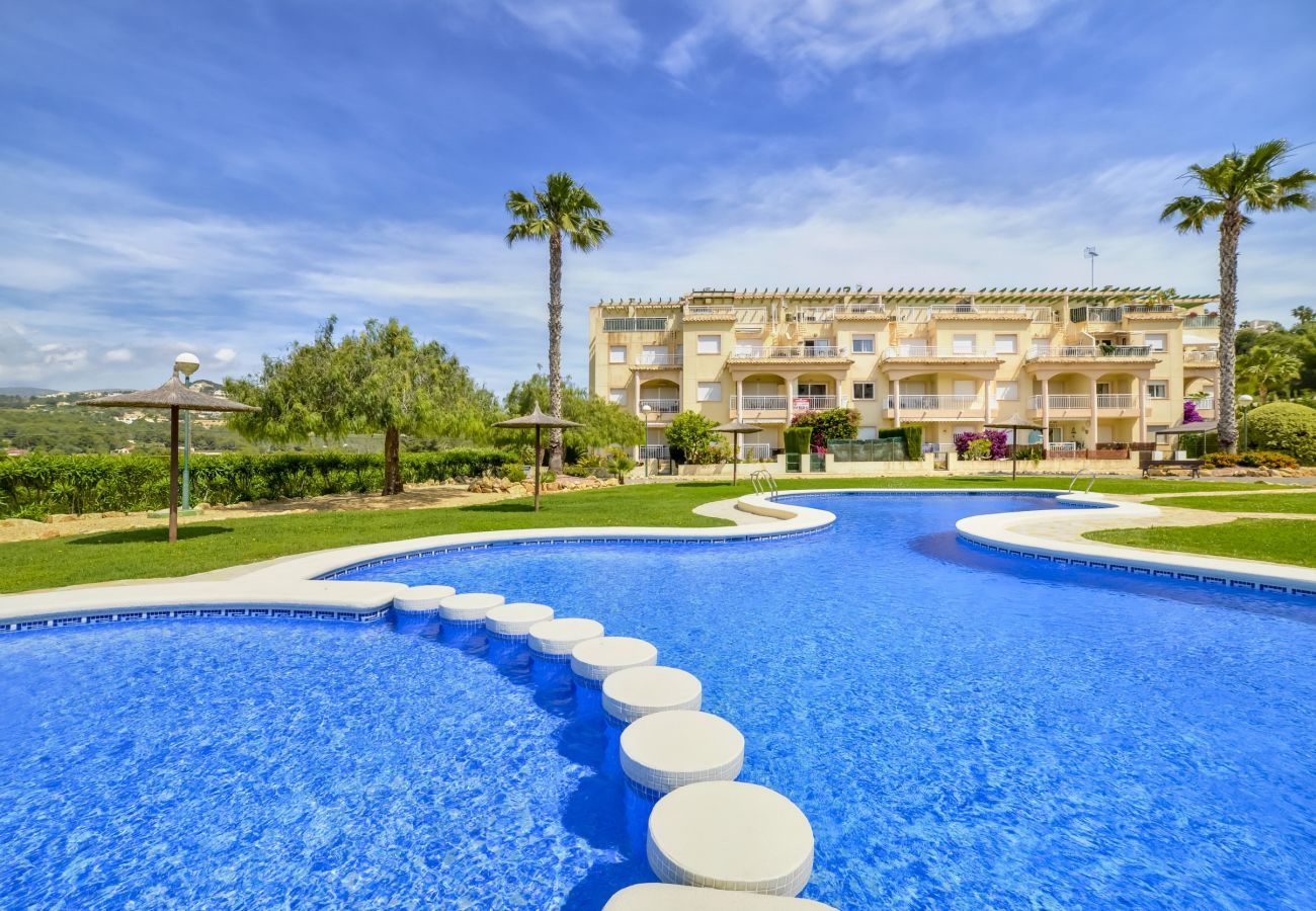 Apartamento en Calpe - CASANOVA - Bonito apartamento de dos dormitorios con piscina y pista de tenis