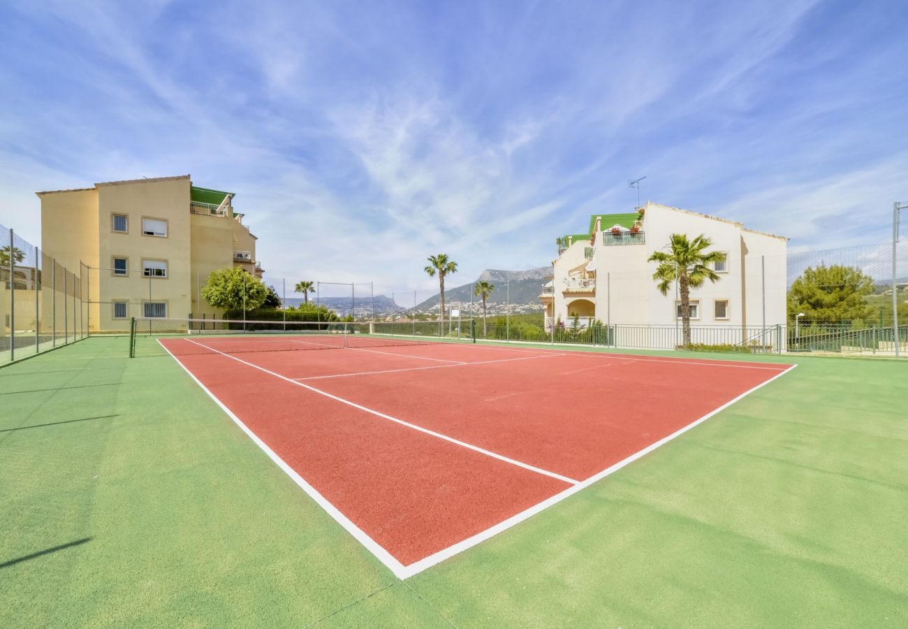 Apartamento en Calpe - CASANOVA - Bonito apartamento de dos dormitorios con piscina y pista de tenis