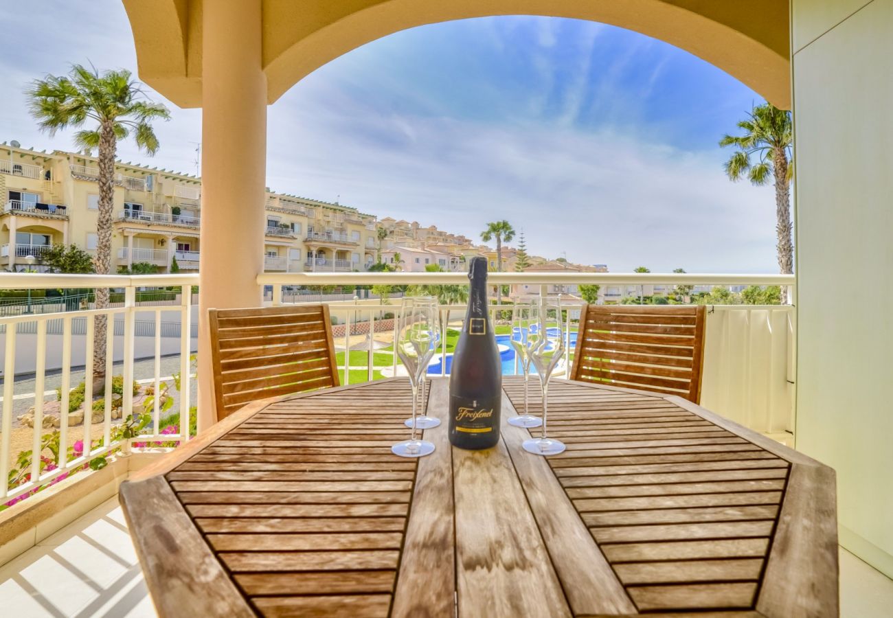 Apartamento en Calpe - CASANOVA - Bonito apartamento de dos dormitorios con piscina y pista de tenis