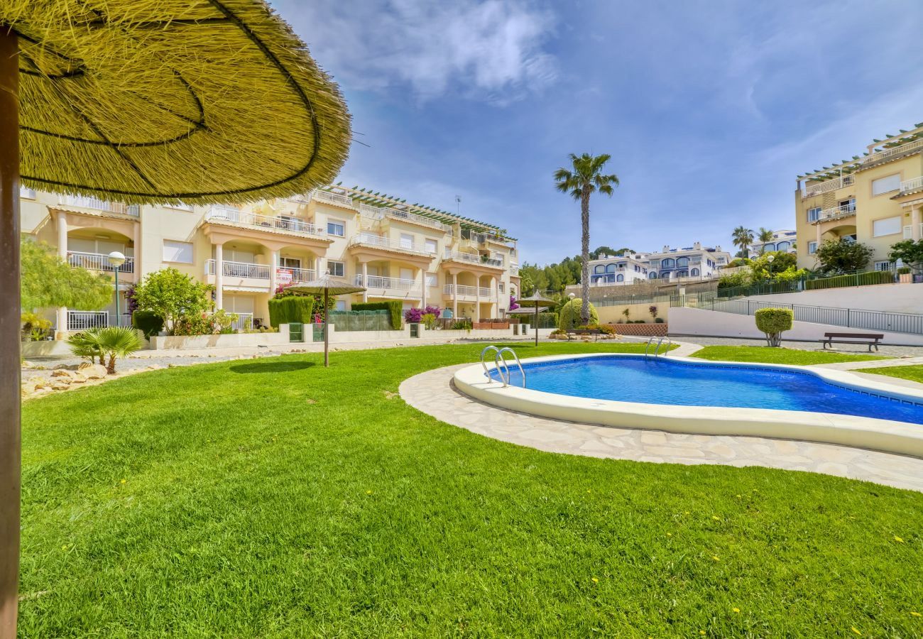 Apartamento en Calpe - CASANOVA - Bonito apartamento de dos dormitorios con piscina y pista de tenis