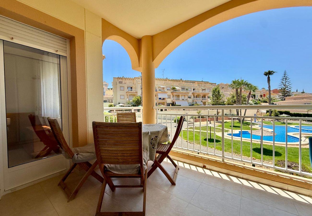 Apartamento en Calpe - CASANOVA - Bonito apartamento de dos dormitorios con piscina y pista de tenis