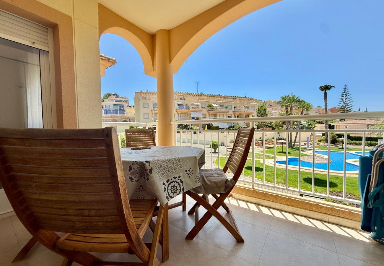 Apartamento en Calpe - CASANOVA - Bonito apartamento de dos dormitorios con piscina y pista de tenis