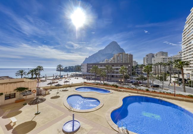 Apartamento en Calpe - ZAFIRO 22B - Apartamento en primera linea con vistas la mar y acceso directo a la playa