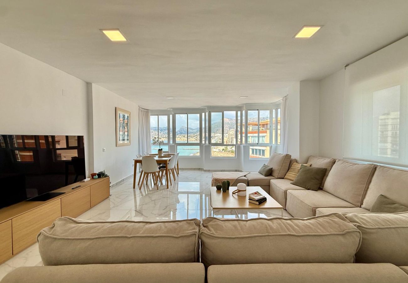 Apartamento en Calpe - RUBINO 9A - Apartamento con vistas al mar y piscina comunitaria