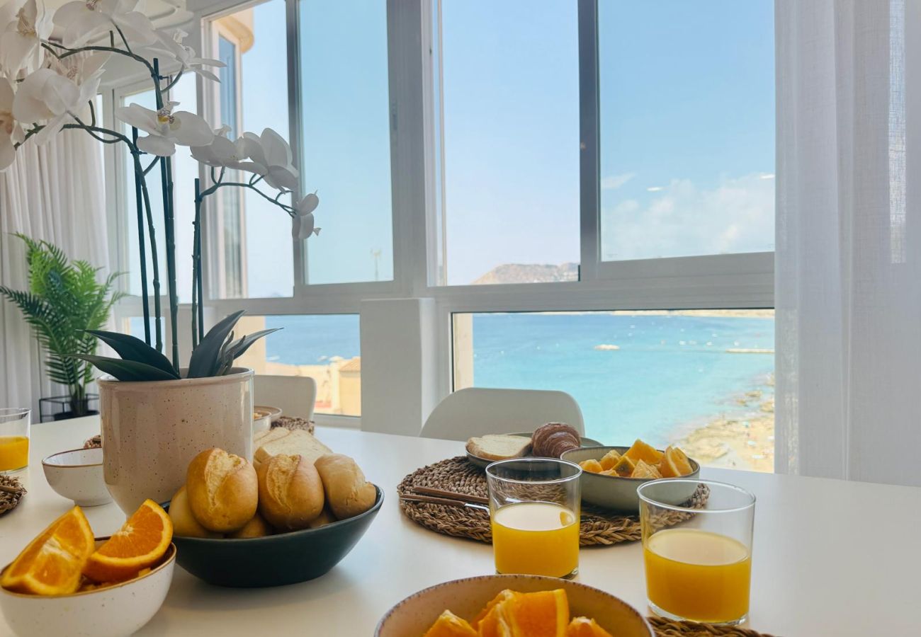 Apartamento en Calpe - RUBINO 9A - Apartamento con vistas al mar y piscina comunitaria