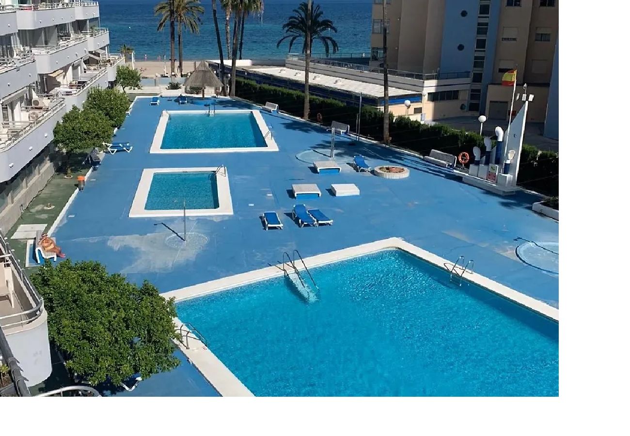 Apartamento en Calpe - Aguamarina 24B - Apartamento en primera línea con piscina comunitaria