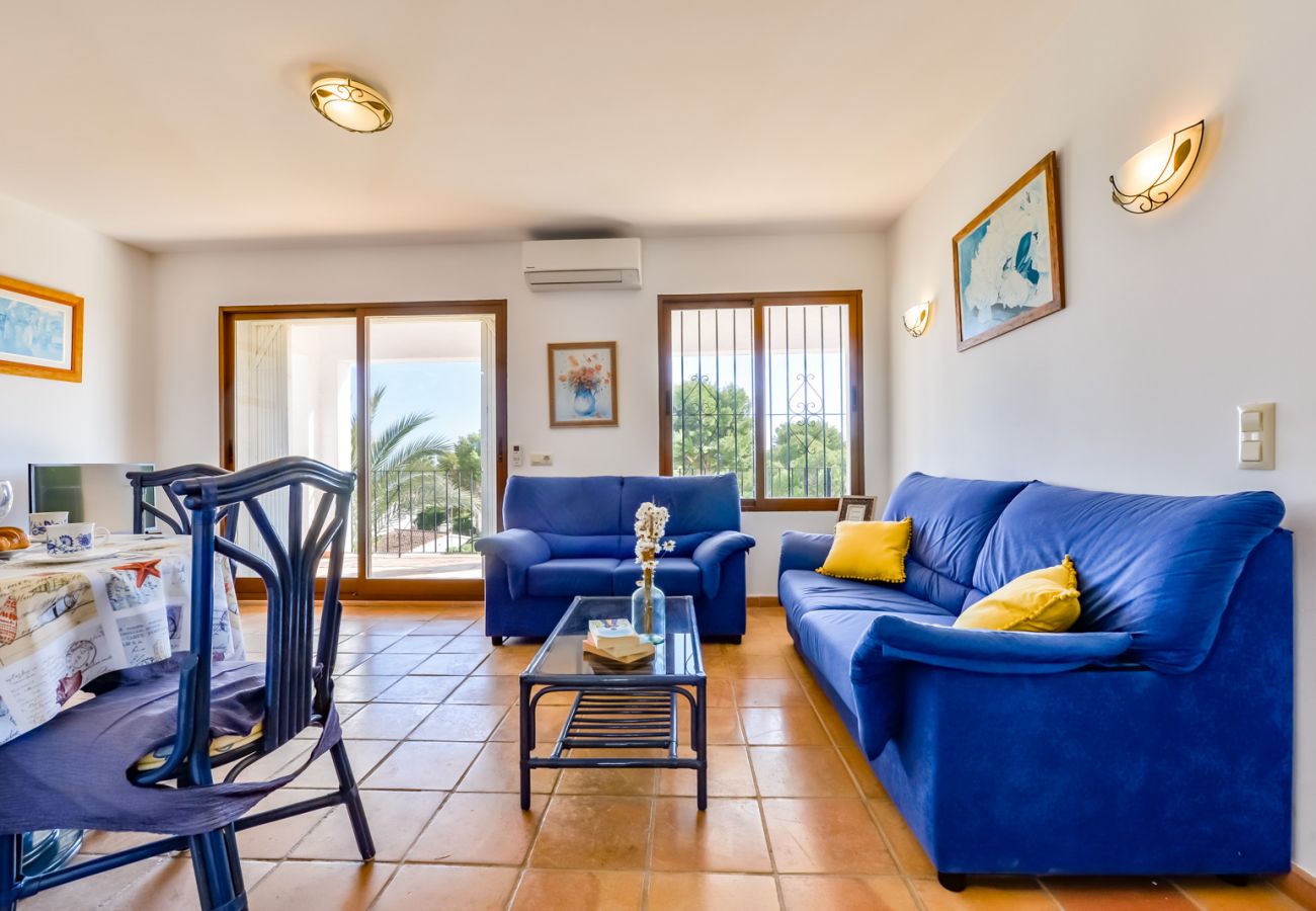 Villa in Moraira - VILLA SERENA, holidays house in Moraira with sea views in a quiet area