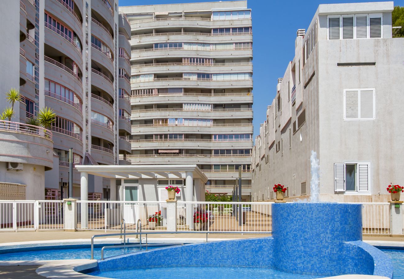 Apartment in Calpe / Calp - FRONTLINE APARTMENT WITH BIG TERRACE AND BEATIFULL SEA VIEWS