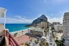Apartment in Calpe - Zafiro 312C - Front line apartment with sea views and direct access to the beach
