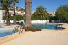 Terraced House in Calpe - Rafol - Townhouse with views to the rock and communal swimming pool and tennis court.