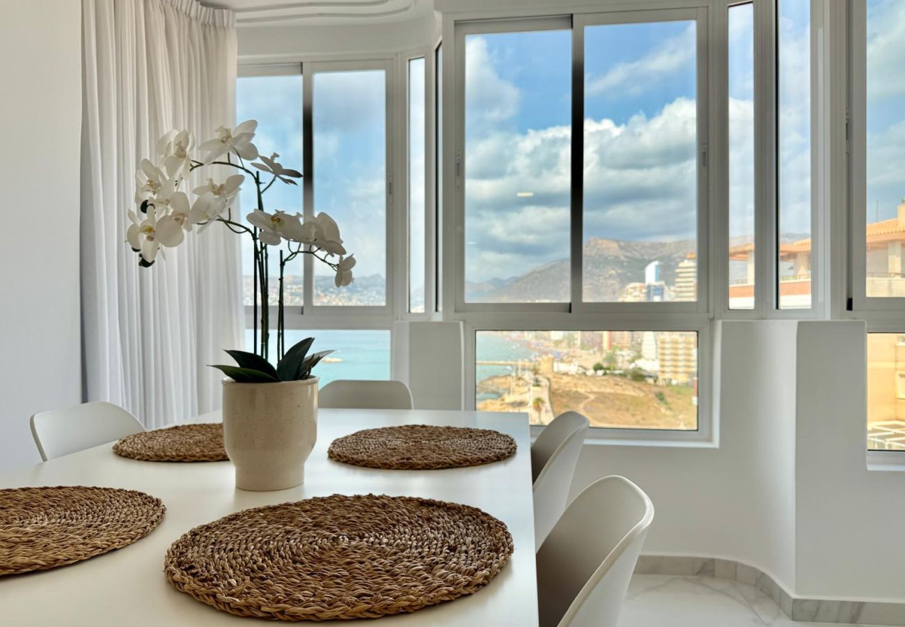 Apartment in Calpe / Calp - RUBINO 9A - Apartment with sea views and communal swimming pool