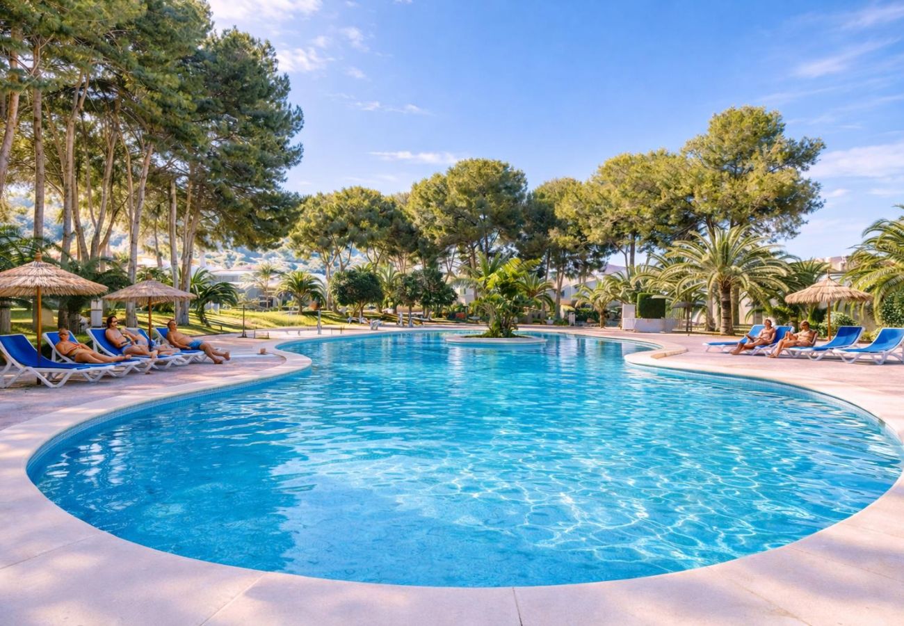 Terraced House in Calpe / Calp - Calpe Park, Semi-detached house with a terrace and swimming pool · ideal for families · parking included