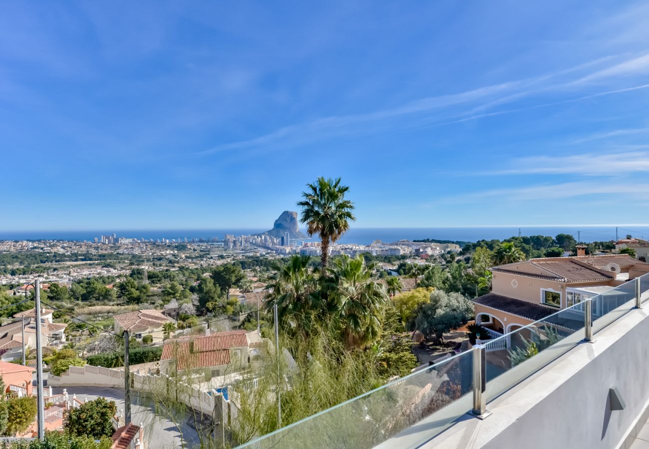 Villa à Calpe / Calp - Bellavista - Villa avec vue mer panoramique et grandes terrasses