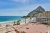 Appartement à Calpe - ZAFIRO15B - Appartement en première ligne avec vue sur la mer et accès direct à la plage