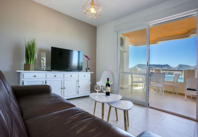 Appartement à Calpe / Calp - RUBINO - Appartement en première ligne avec vue sur la mer et accès direct à la plage