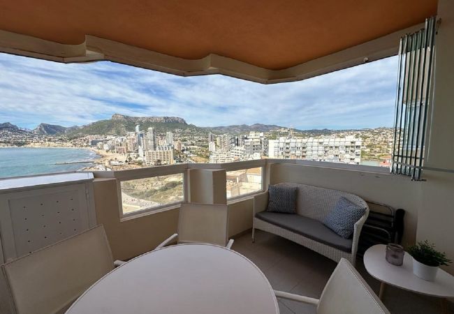 Appartement à Calpe / Calp - RUBINO - Appartement en première ligne avec vue sur la mer et accès direct à la plage