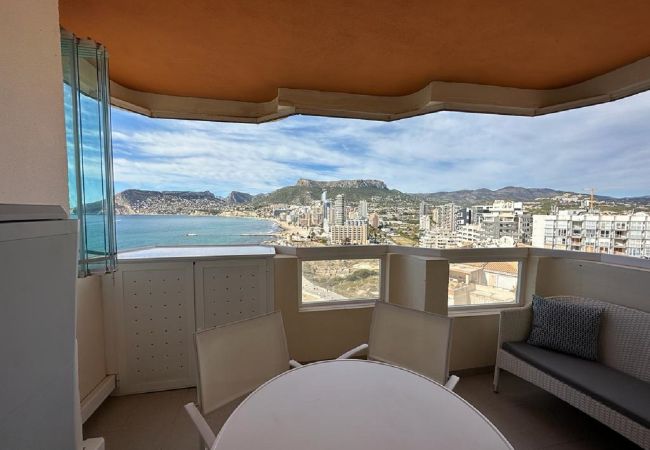 Appartement à Calpe / Calp - RUBINO - Appartement en première ligne avec vue sur la mer et accès direct à la plage