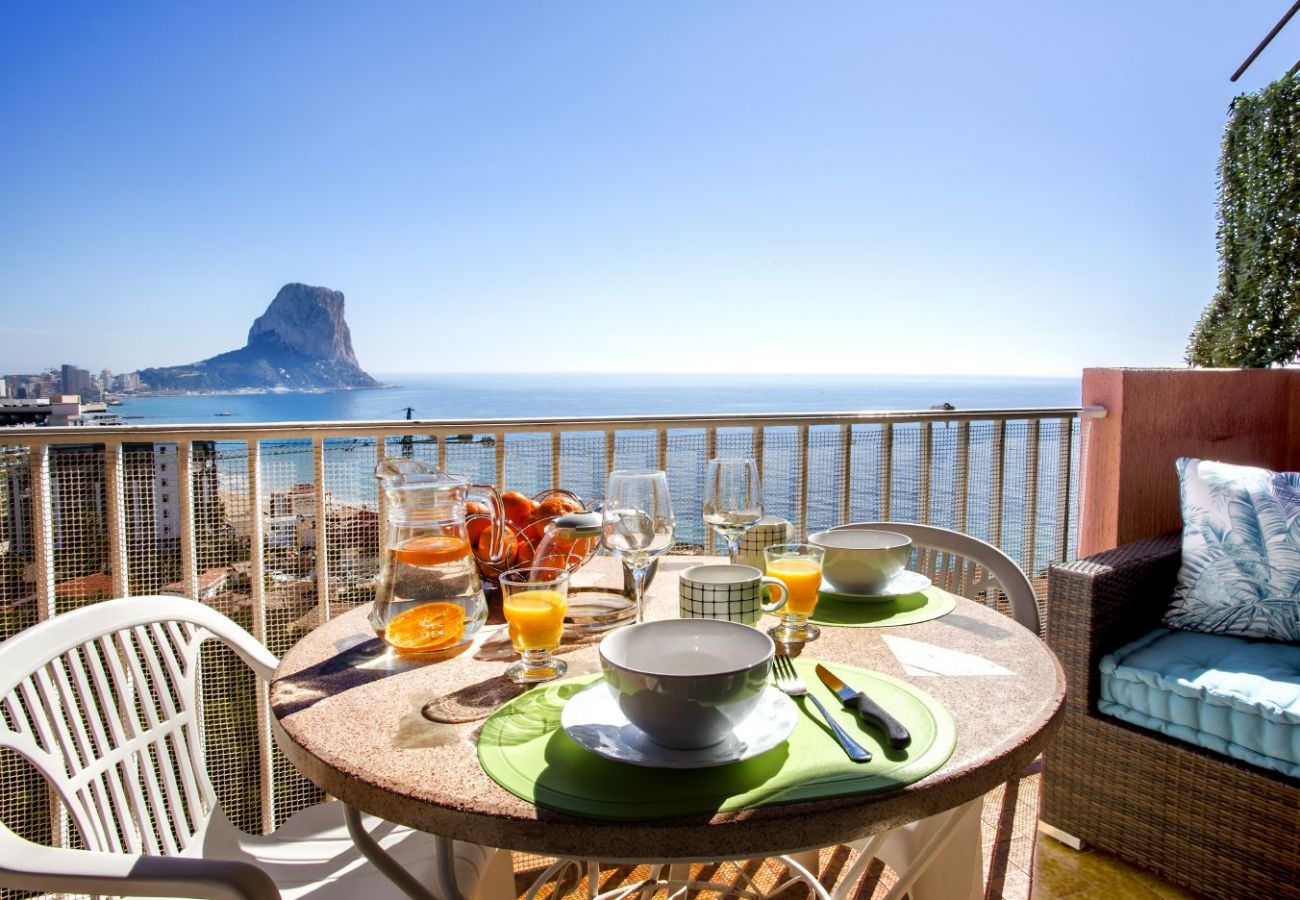 Appartement à Calpe / Calp - FABIOLA - Appartement de deux chambres avec vue imprenable sur la mer et proche du centre