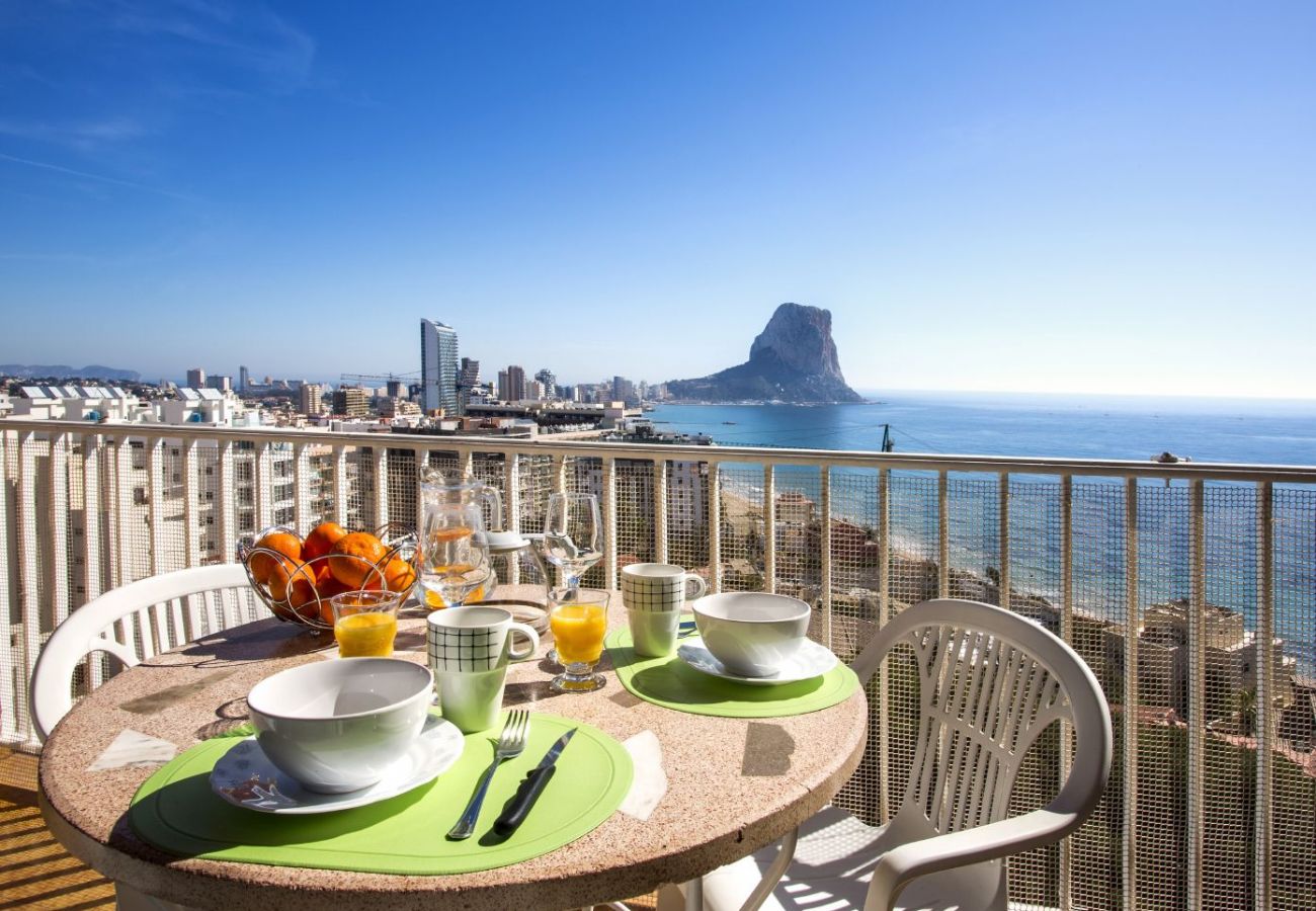 Appartement à Calpe / Calp - FABIOLA - Appartement de deux chambres avec vue imprenable sur la mer et proche du centre