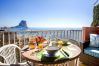 Appartement à Calpe - FABIOLA - Appartement de deux chambres avec vue imprenable sur la mer et proche du centre