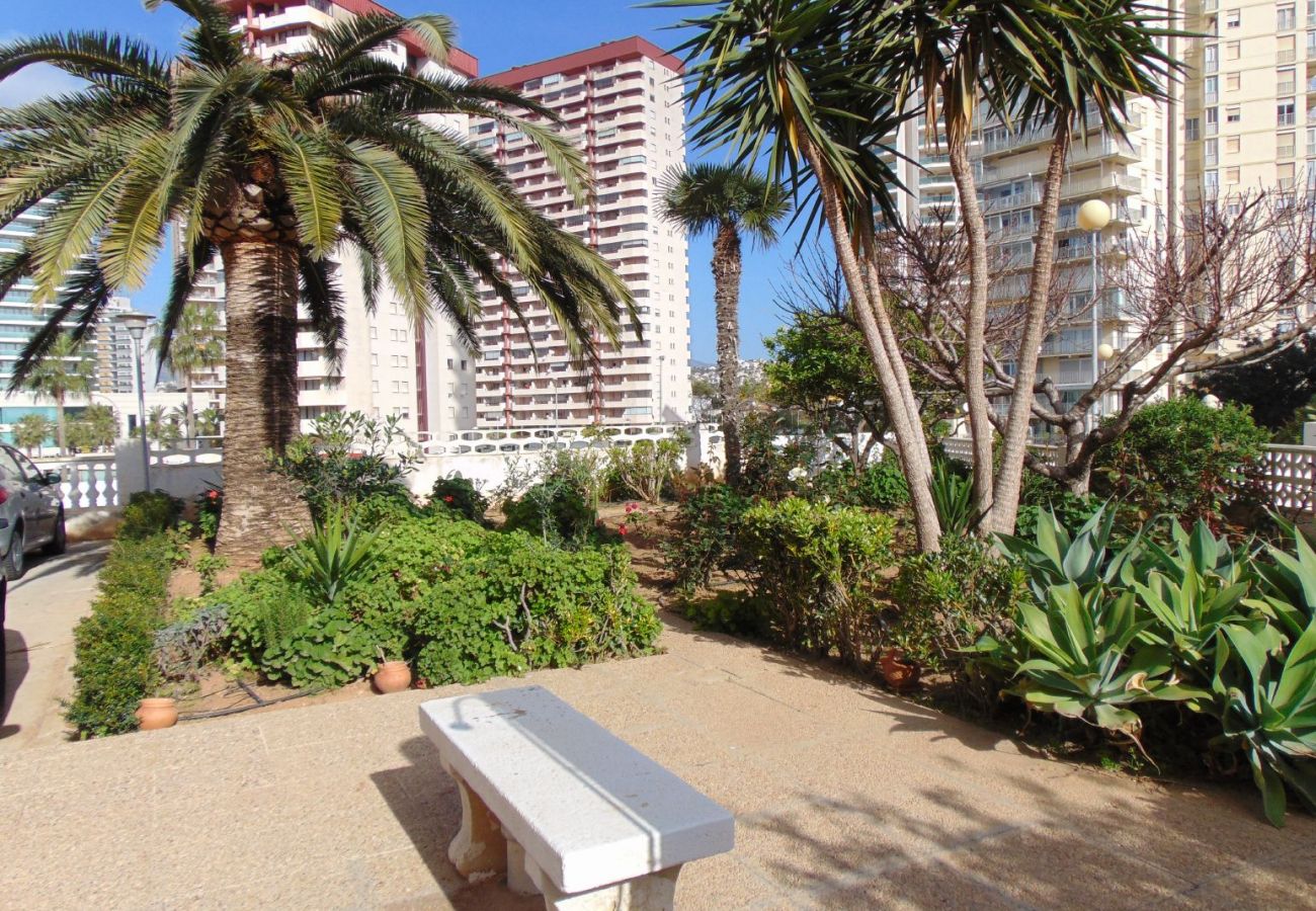 Appartement à Calpe / Calp - PRESIDENT - Appartement de deux chambres avec vue sur la mer et en bord de mer avec parking