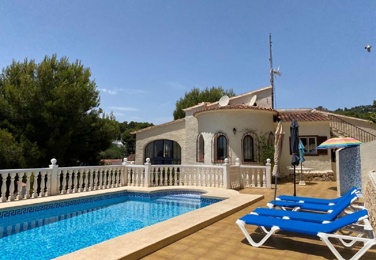 Villa à Benissa - ANDROMEDA - Villa avec piscine privée donnant sur le rocher d'Ifach