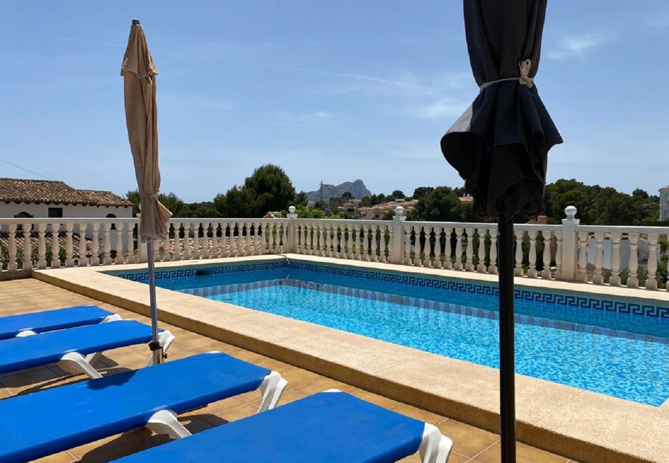 Villa à Benissa - ANDROMEDA - Villa avec piscine privée donnant sur le rocher d'Ifach